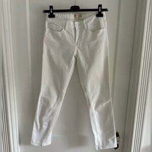 Tory burch cropped skinny jeans